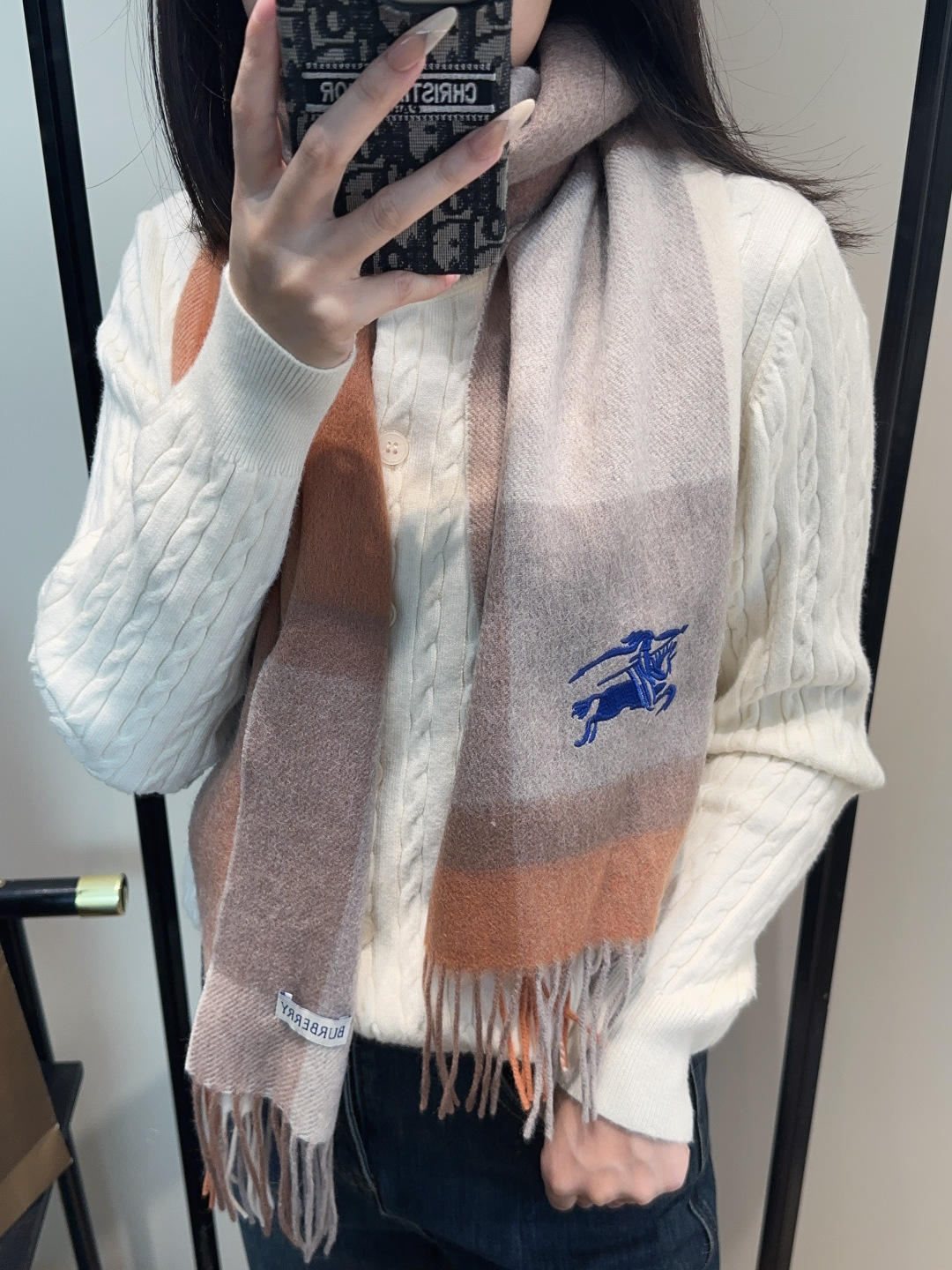 Burberry scarf