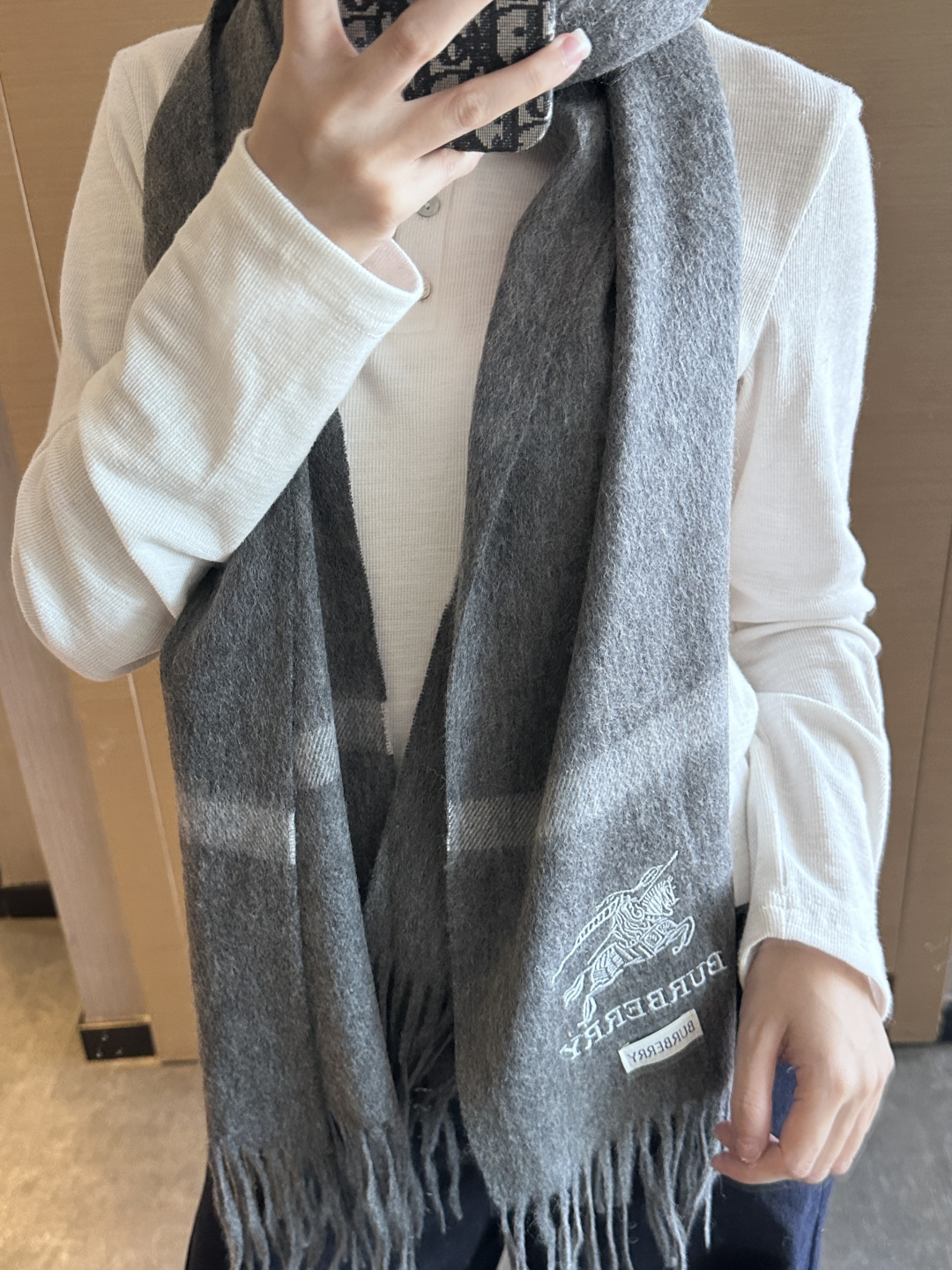 Burberry scarf