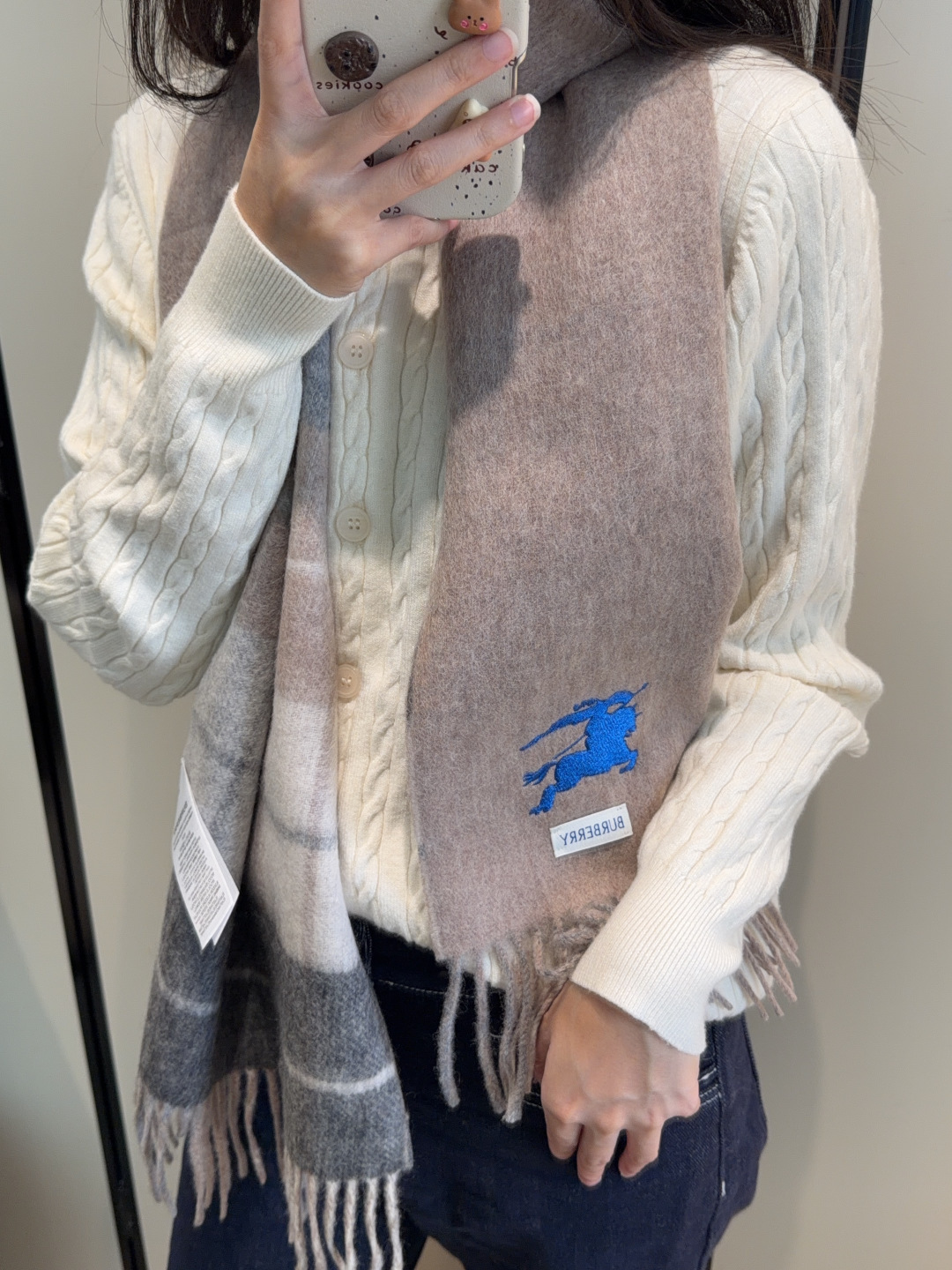 Burberry scarf