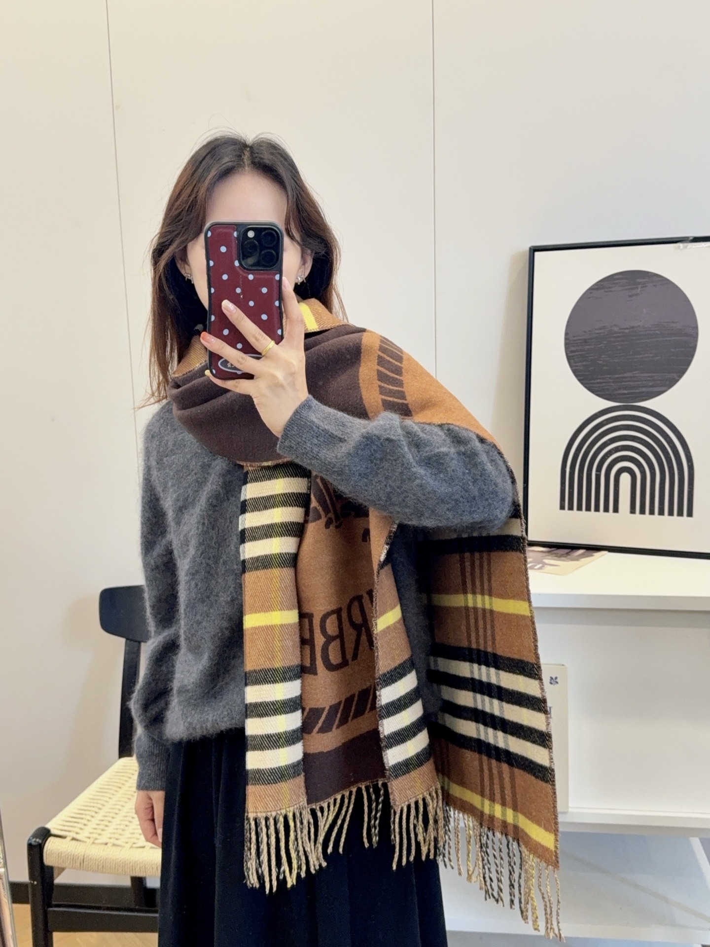 Burberry scarf