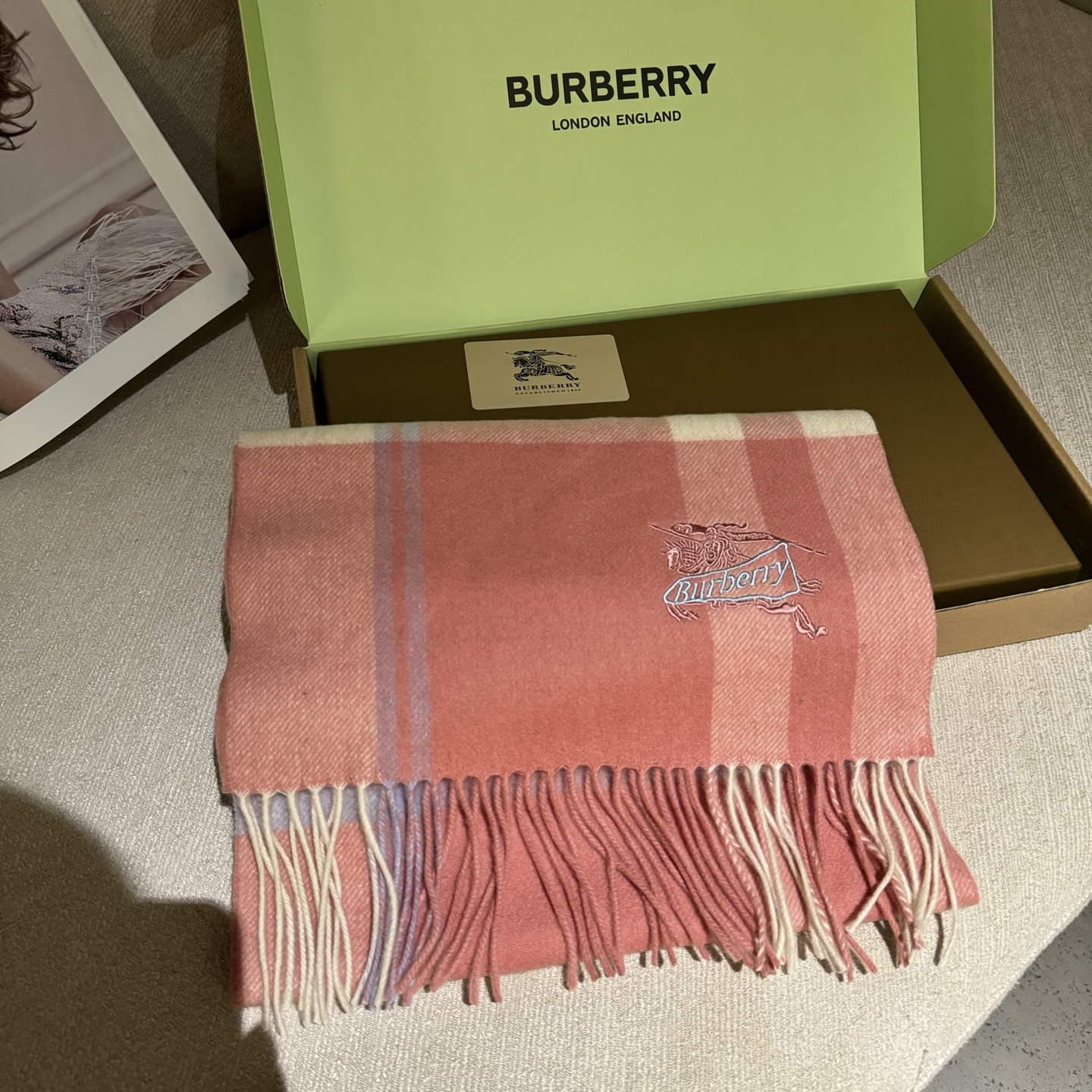 Burberry scarf