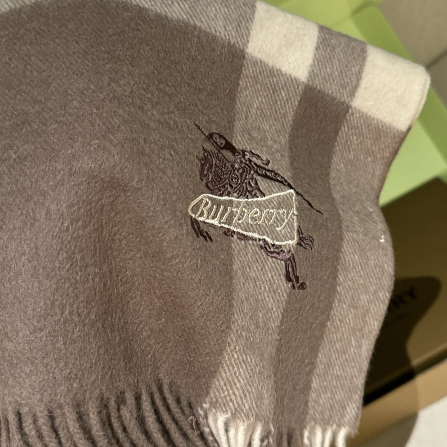 Burberry scarf
