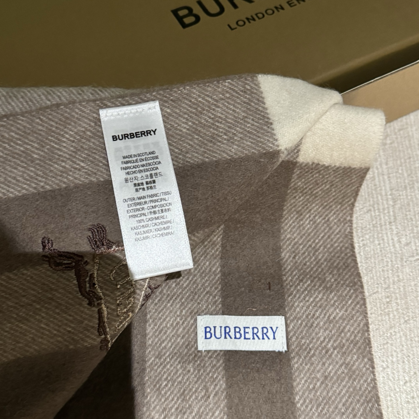 Burberry scarf