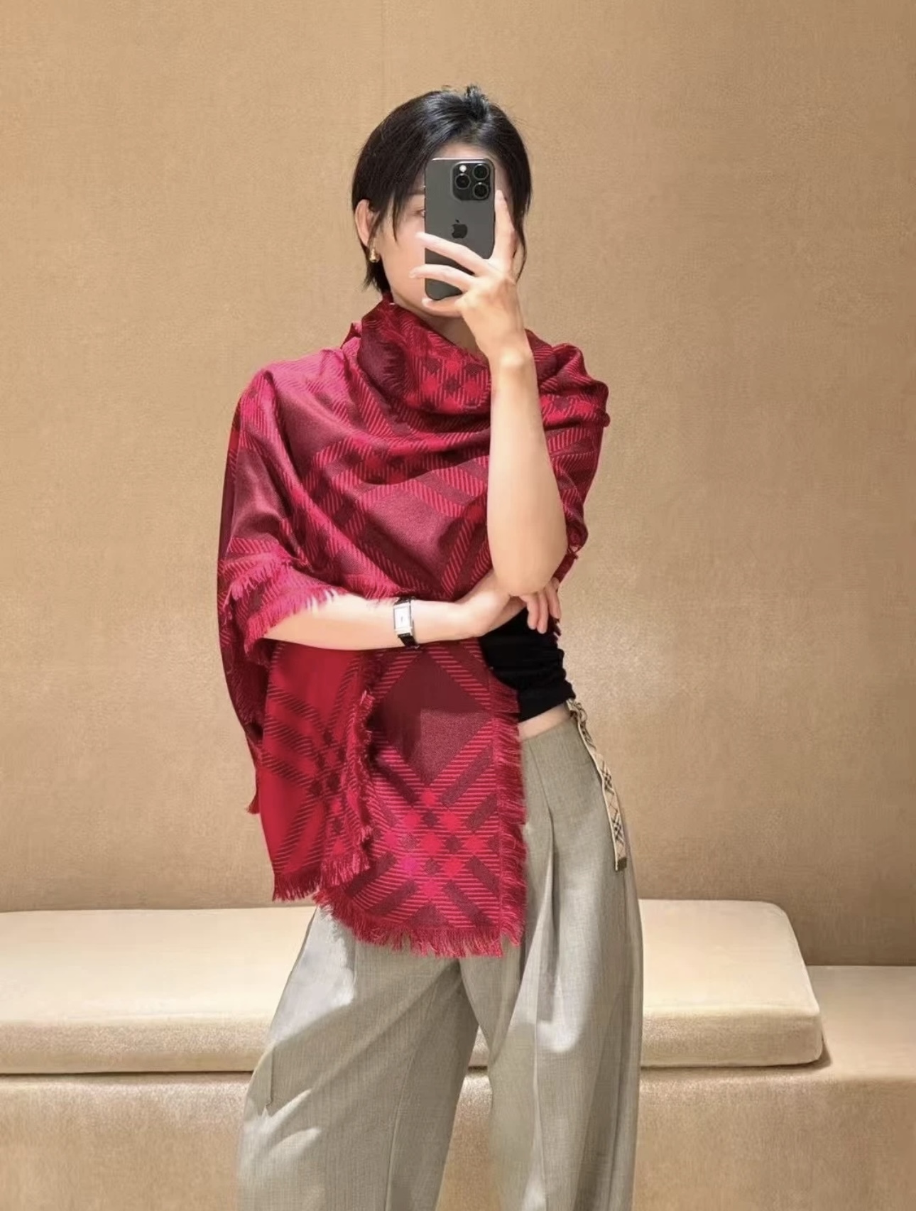 Burberry scarf