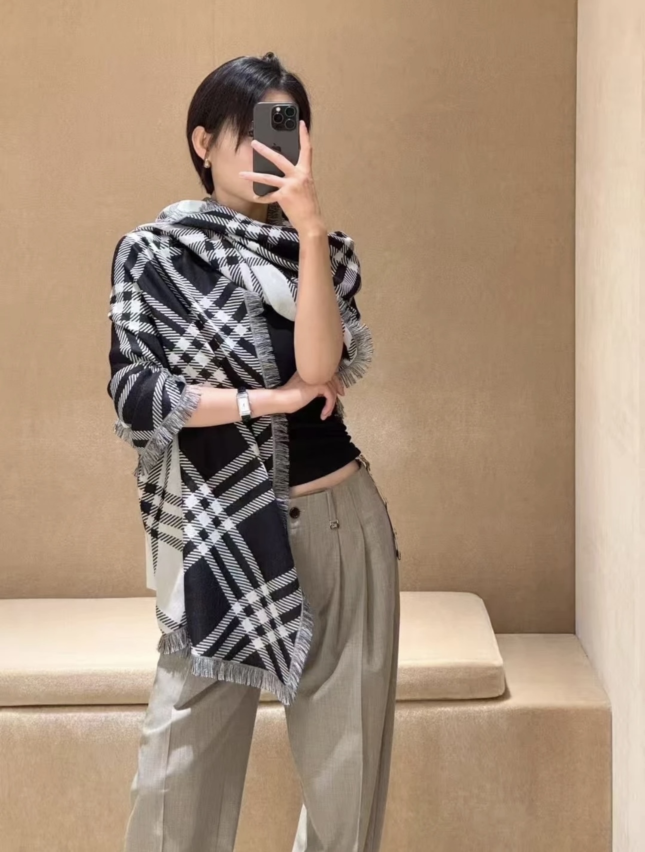 Burberry scarf