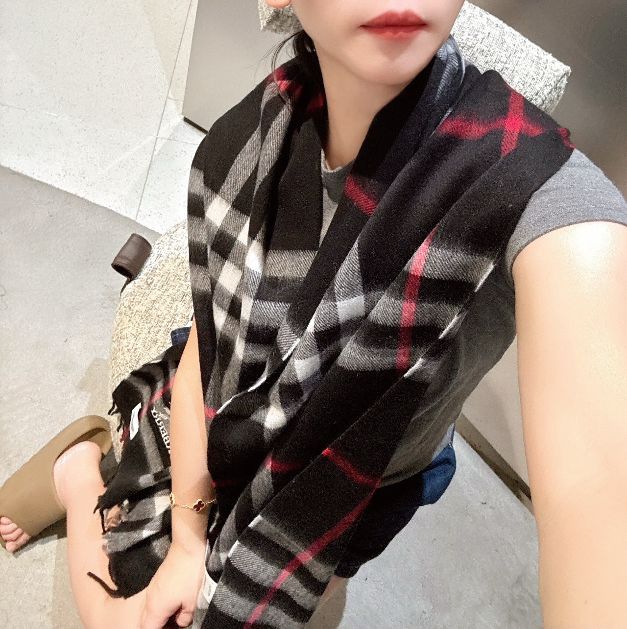 Burberry scarf