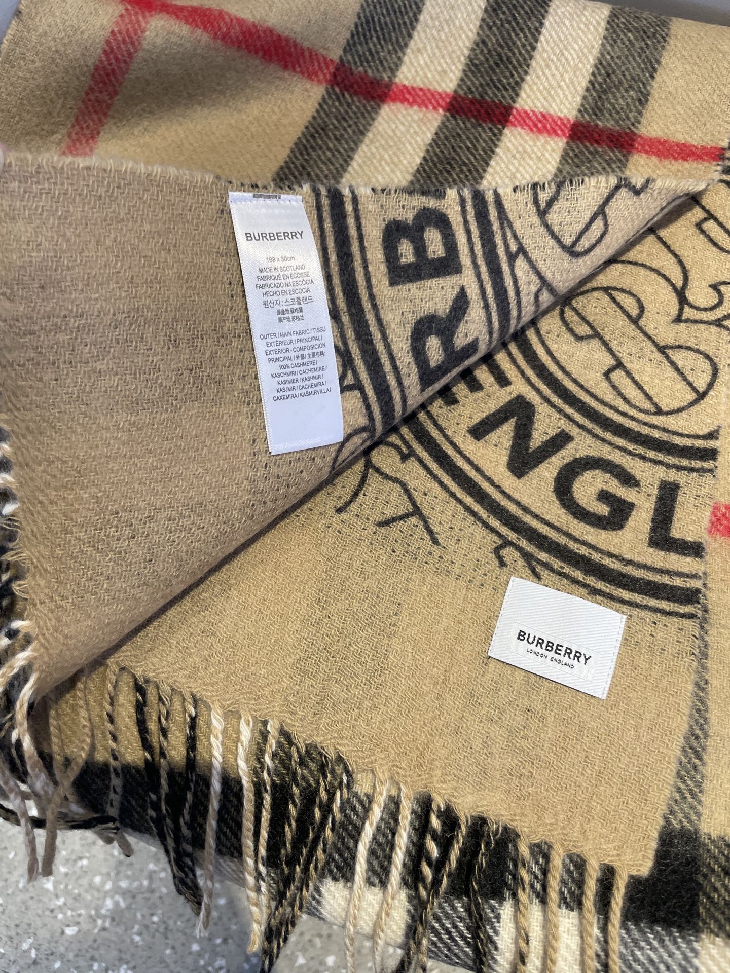 Burberry scarf