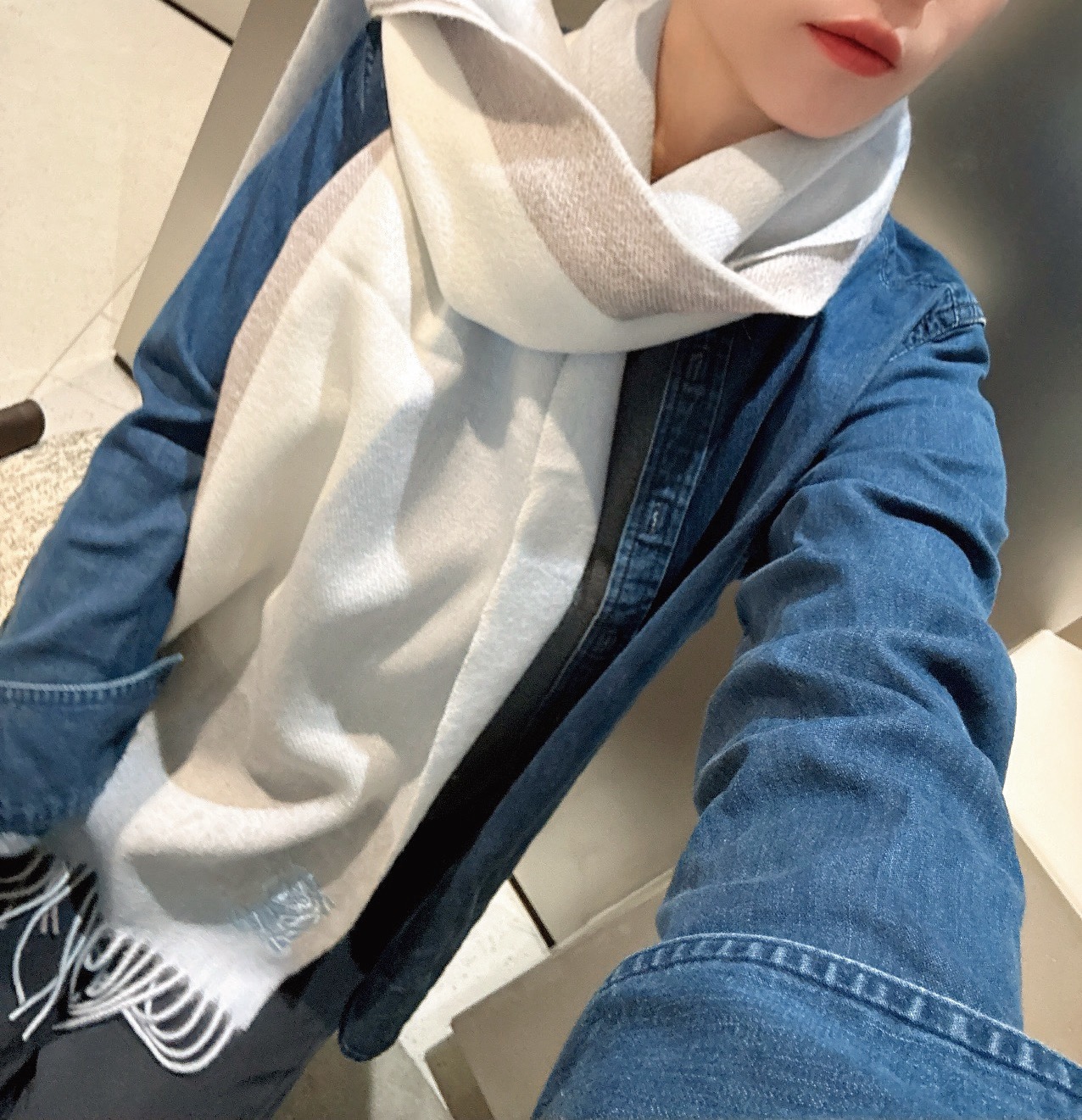 Burberry scarf
