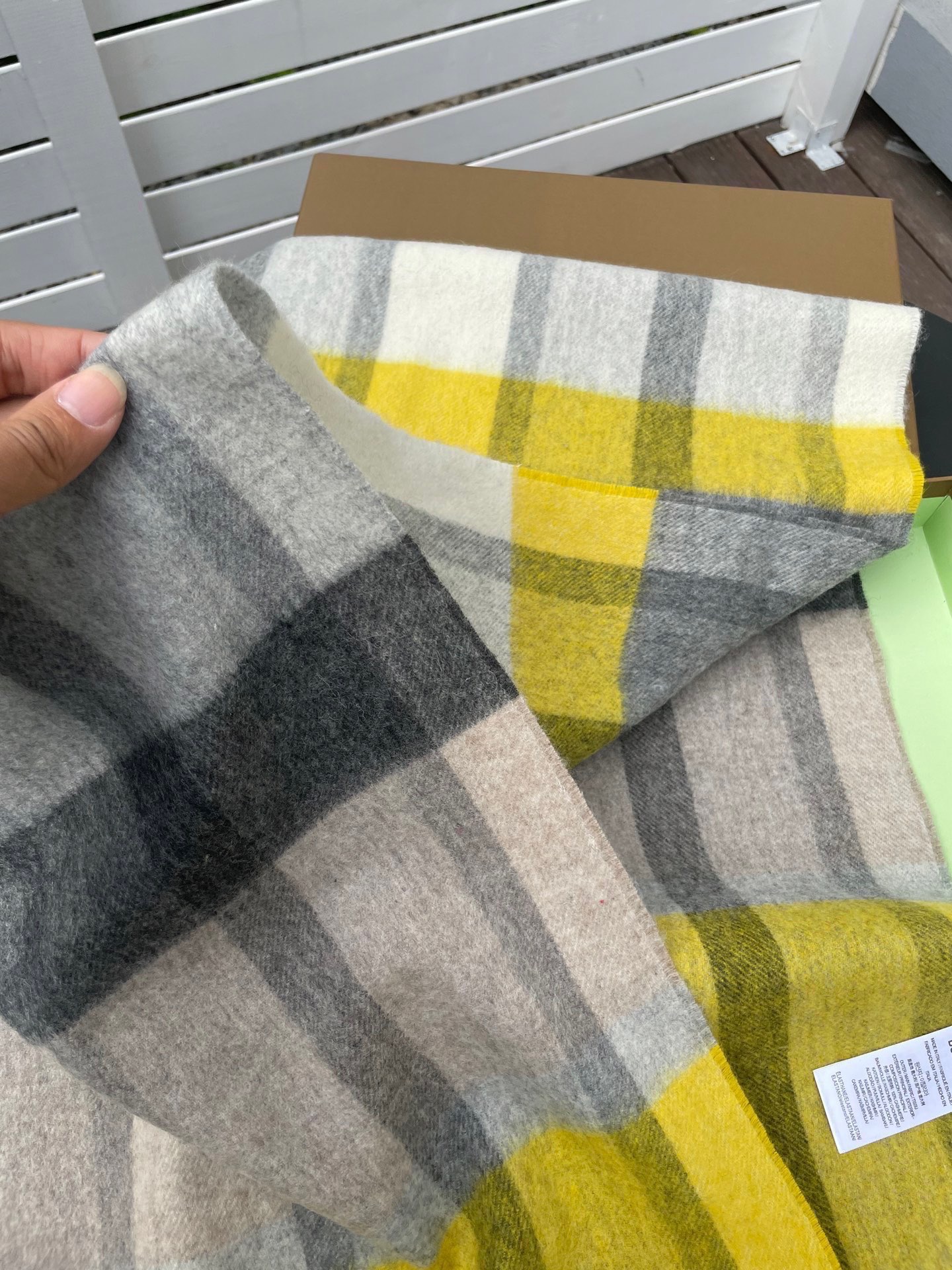 Burberry scarf