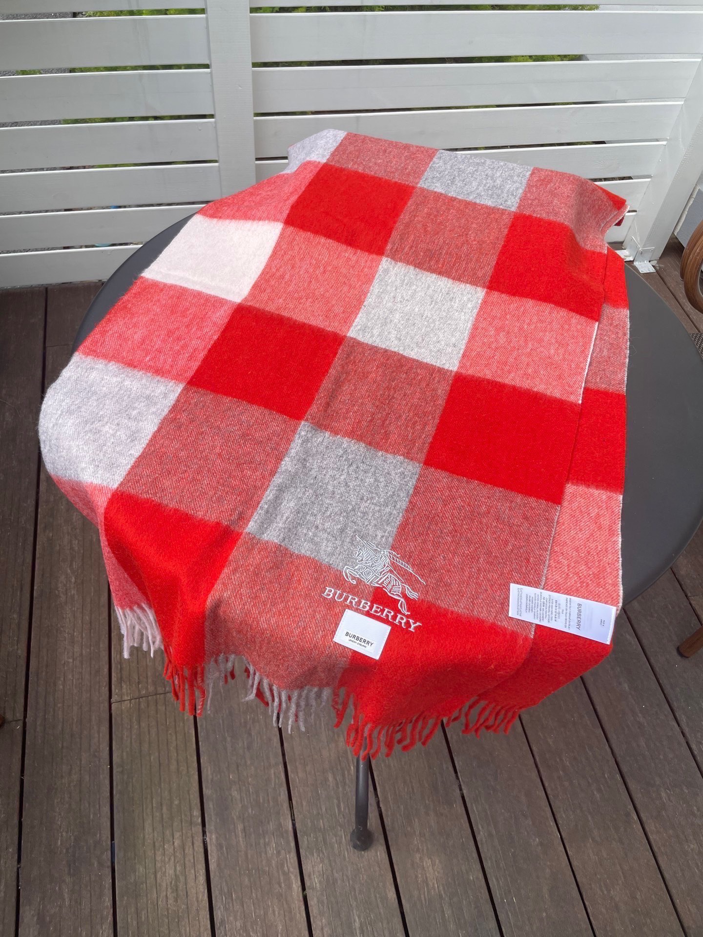 Burberry scarf