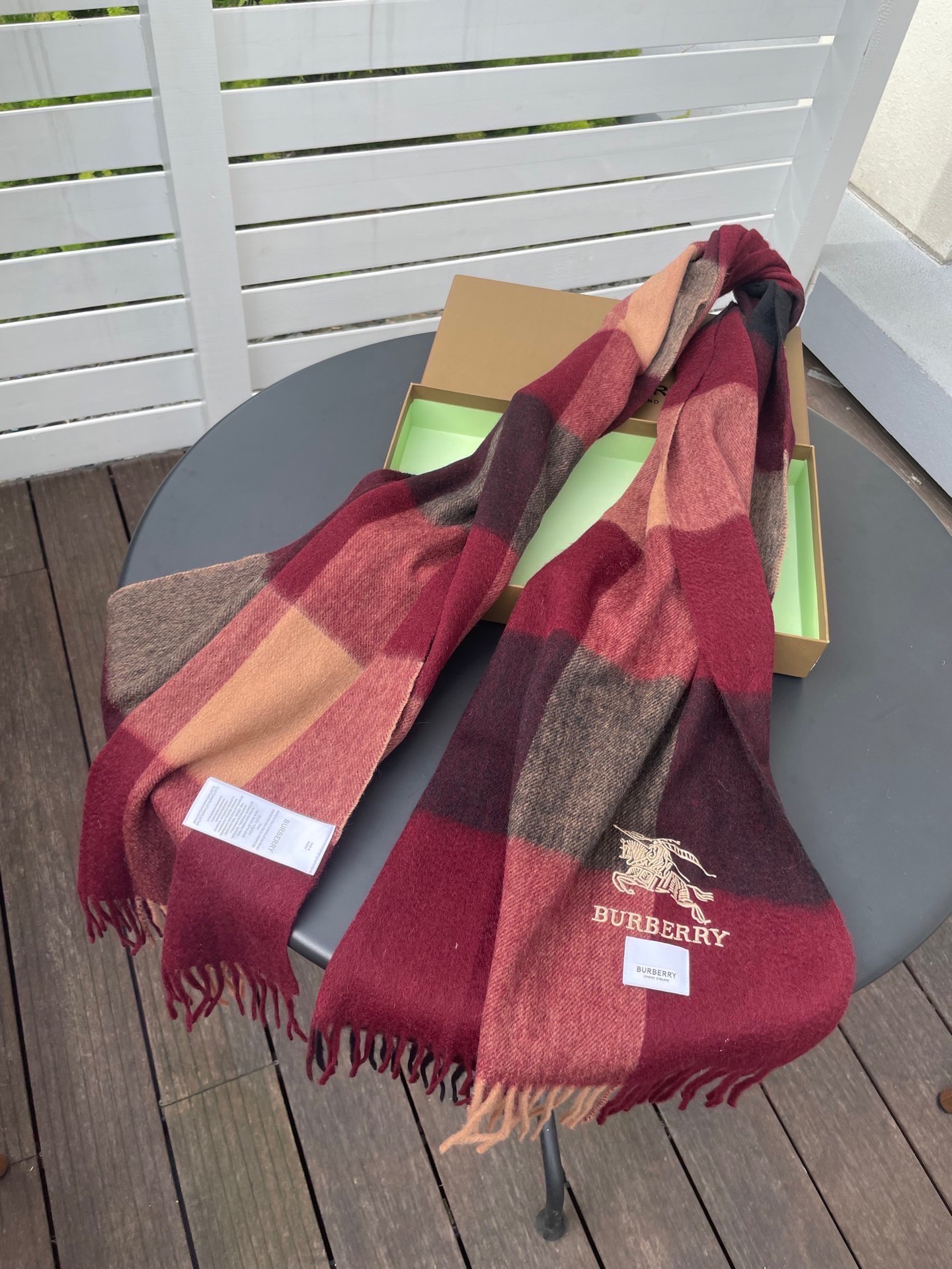 Burberry scarf