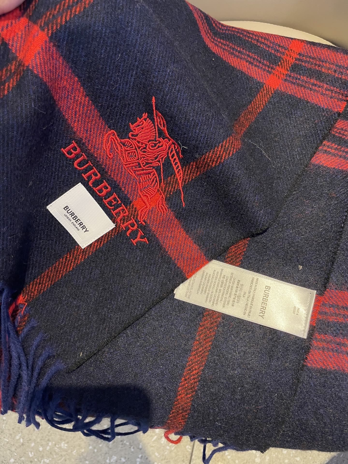 Burberry scarf