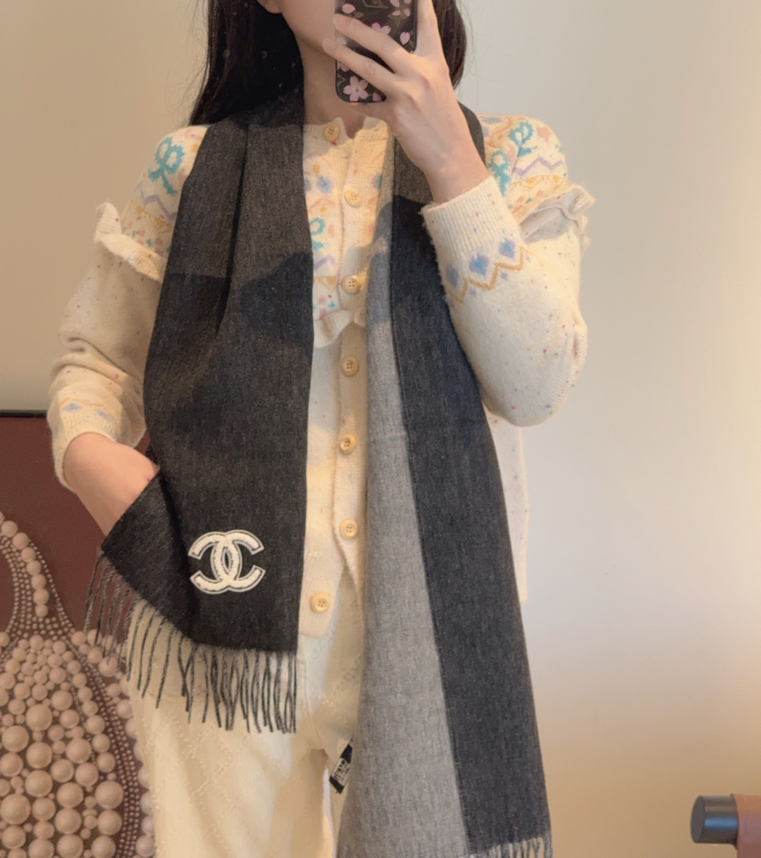 Chanel scarf