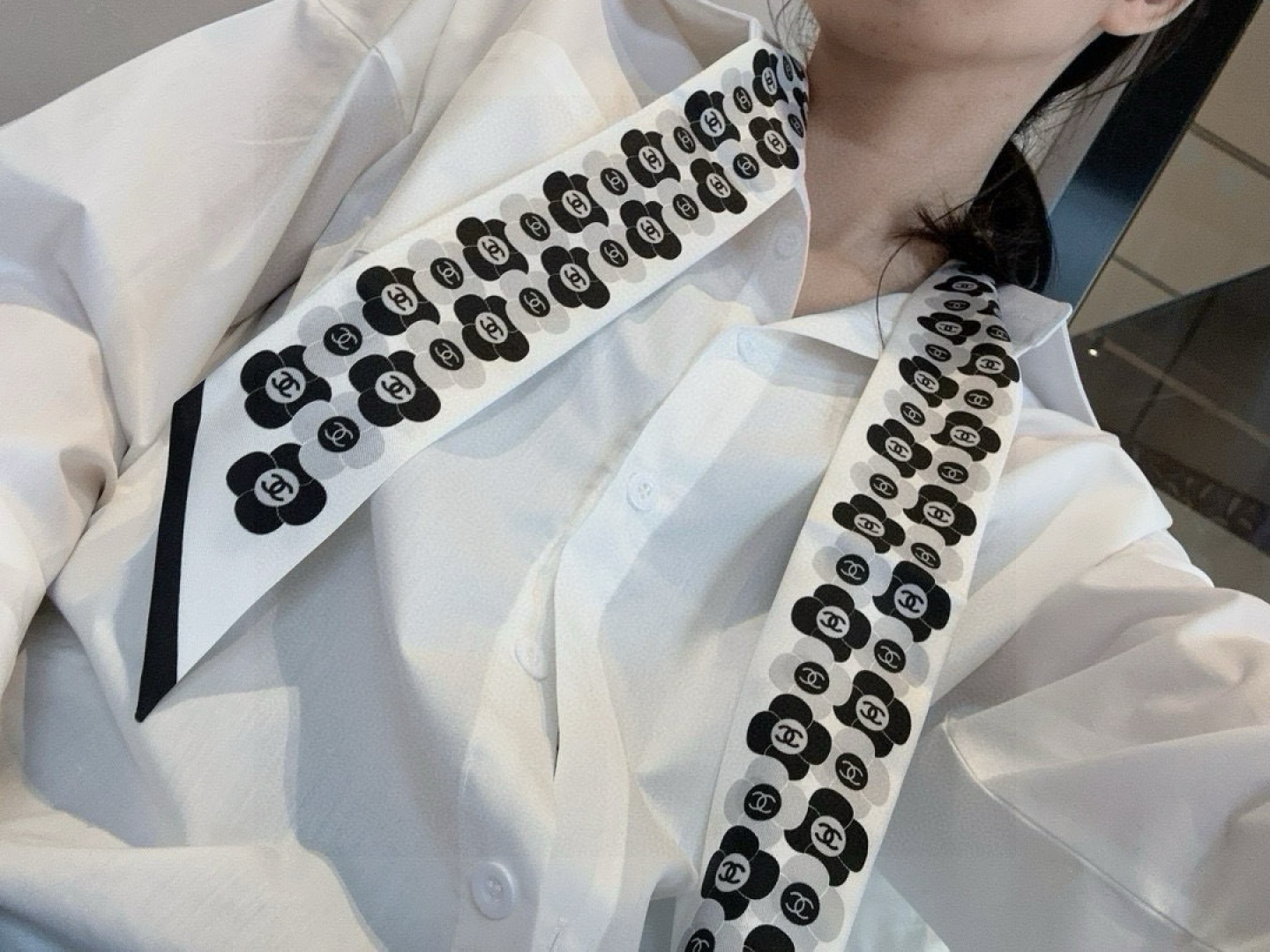 Chanel scarf
