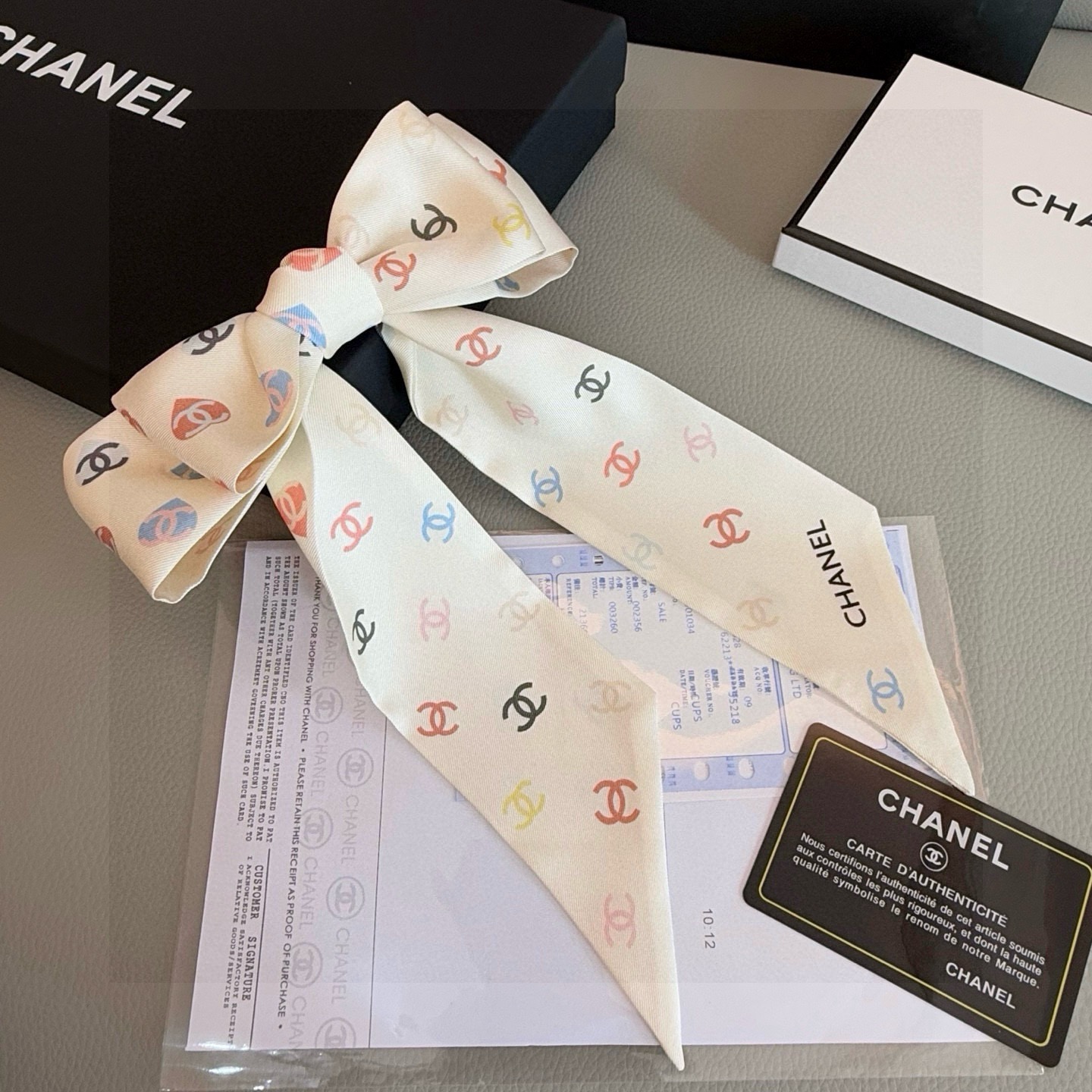 Chanel scarf