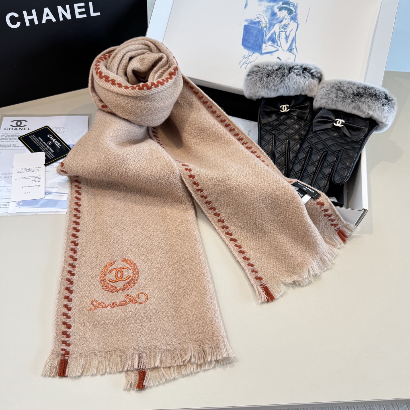Chanel scarf