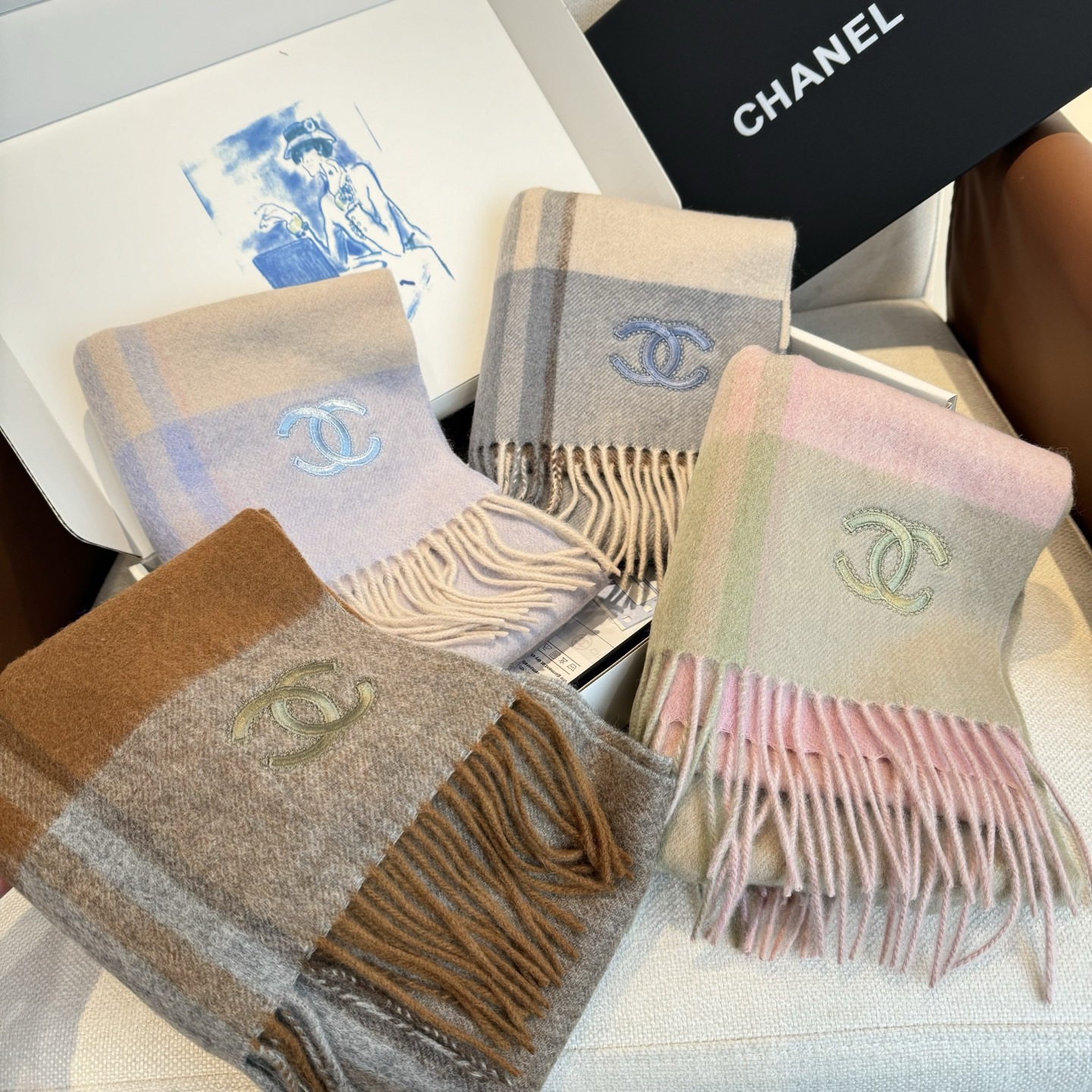 Chanel scarf