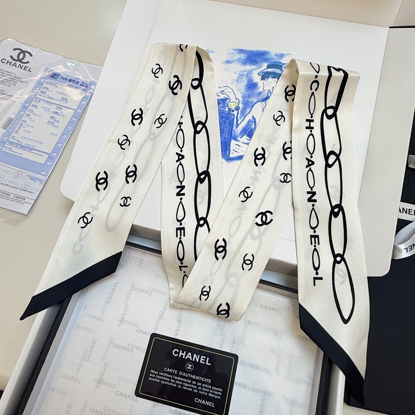 Chanel scarf