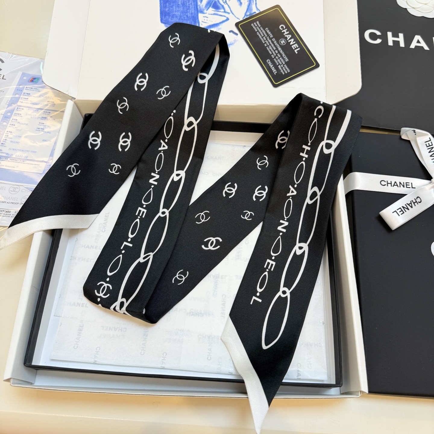 Chanel scarf
