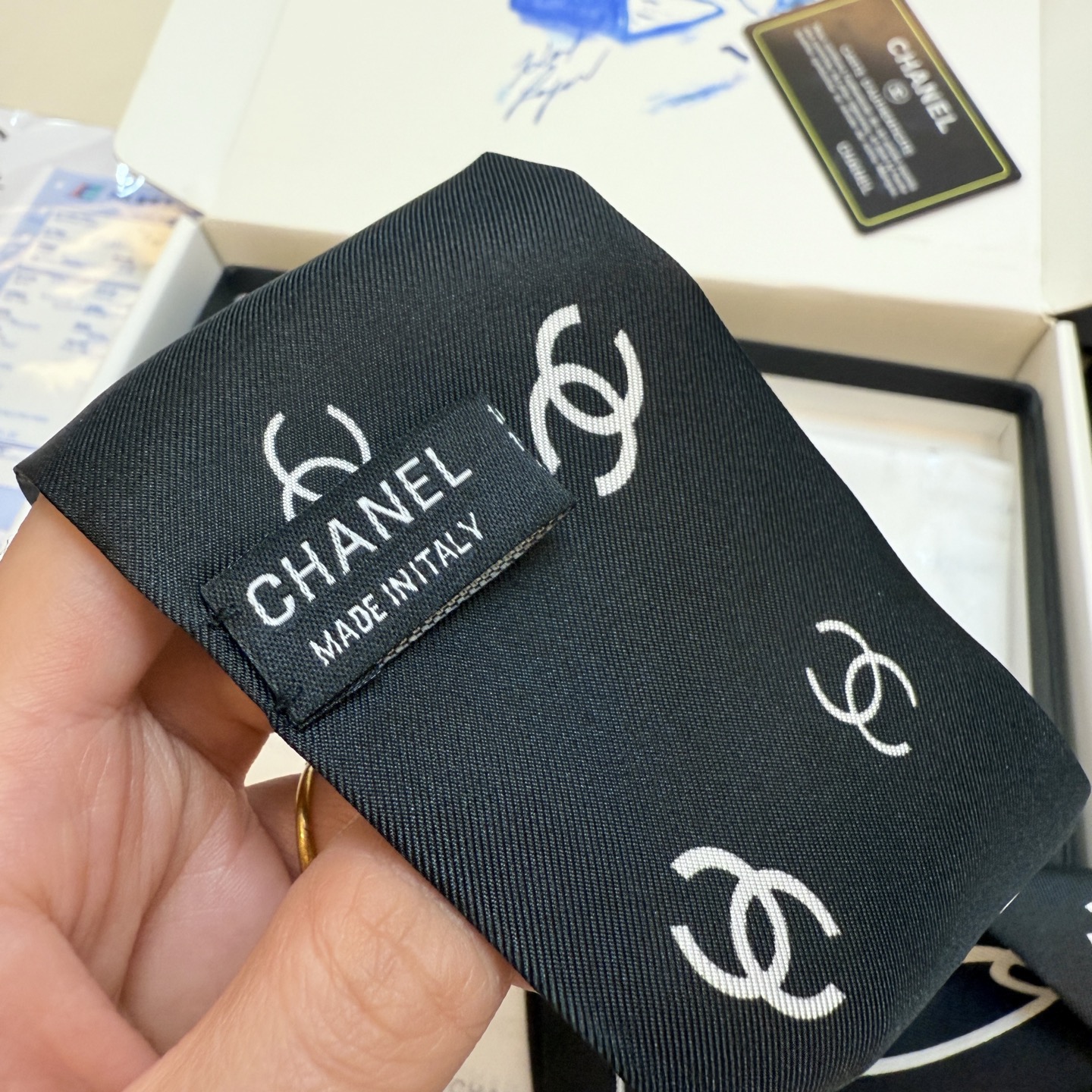 Chanel scarf