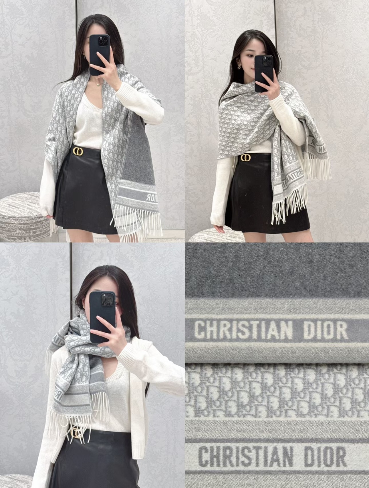Dior scarf