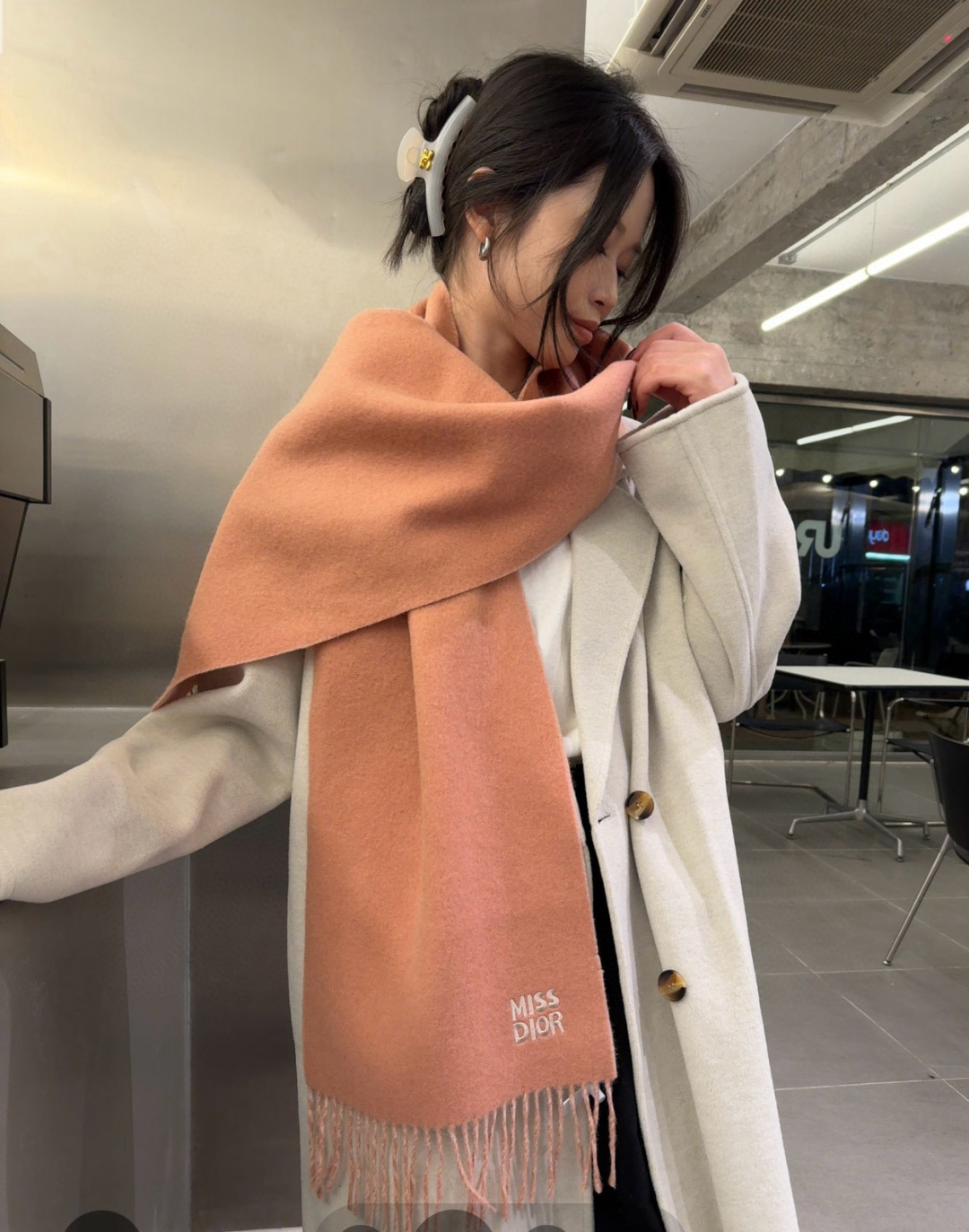 Dior scarf
