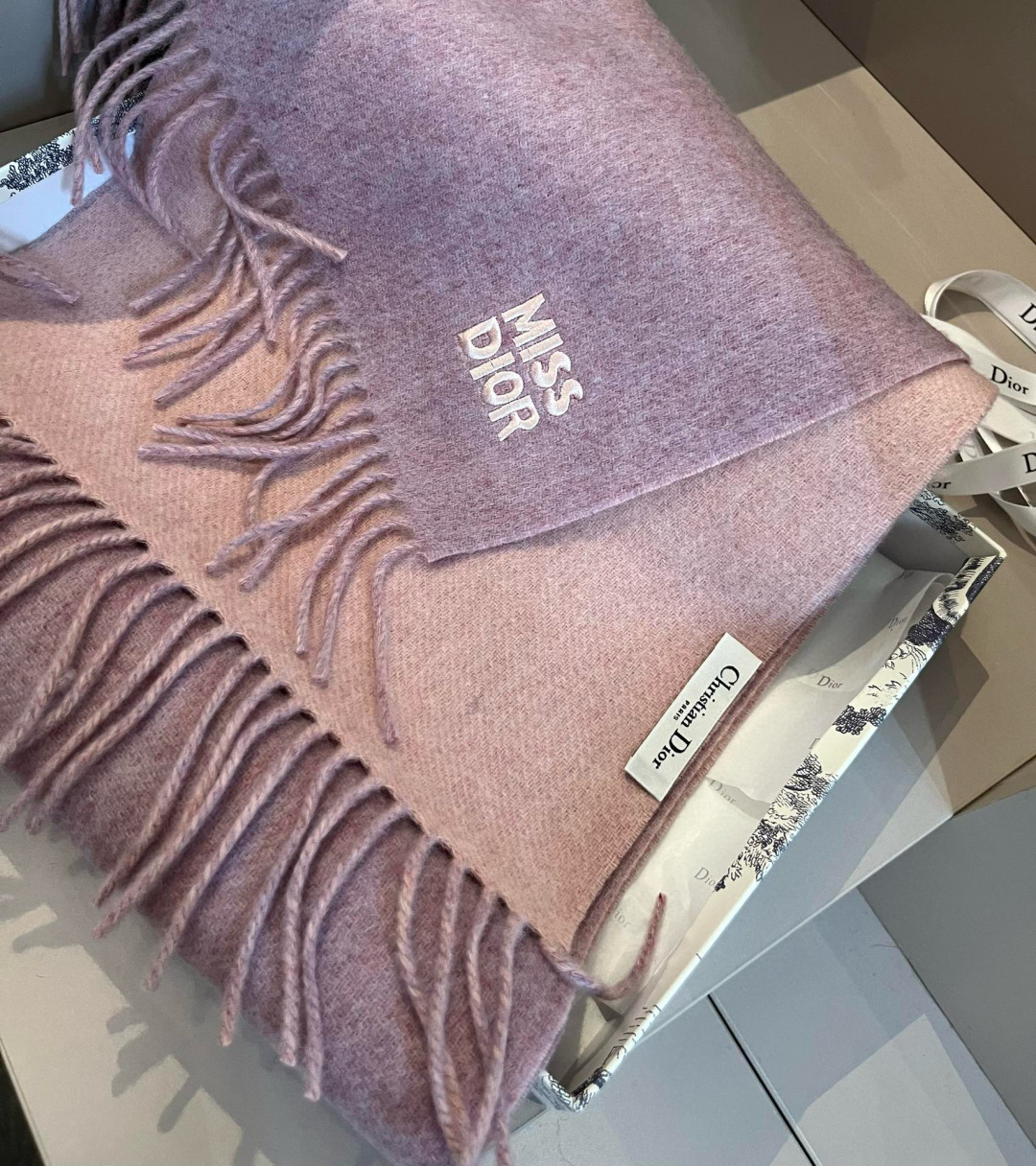 Dior scarf