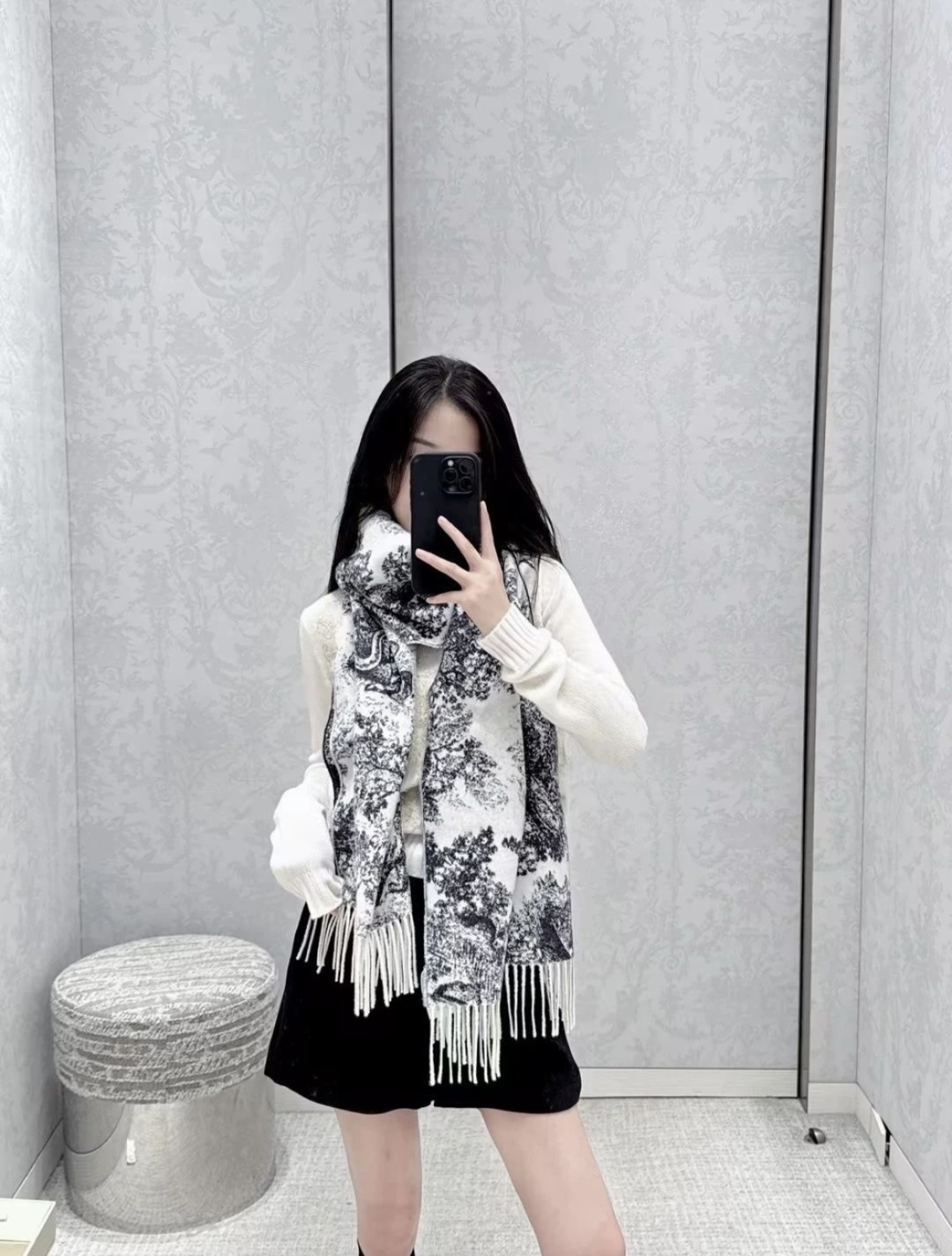 Dior scarf