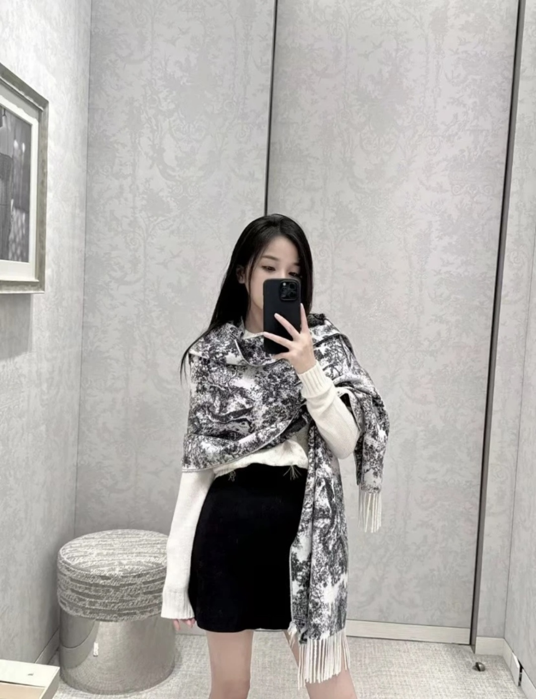 Dior scarf