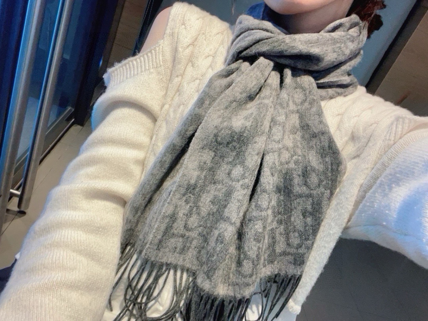 Dior scarf