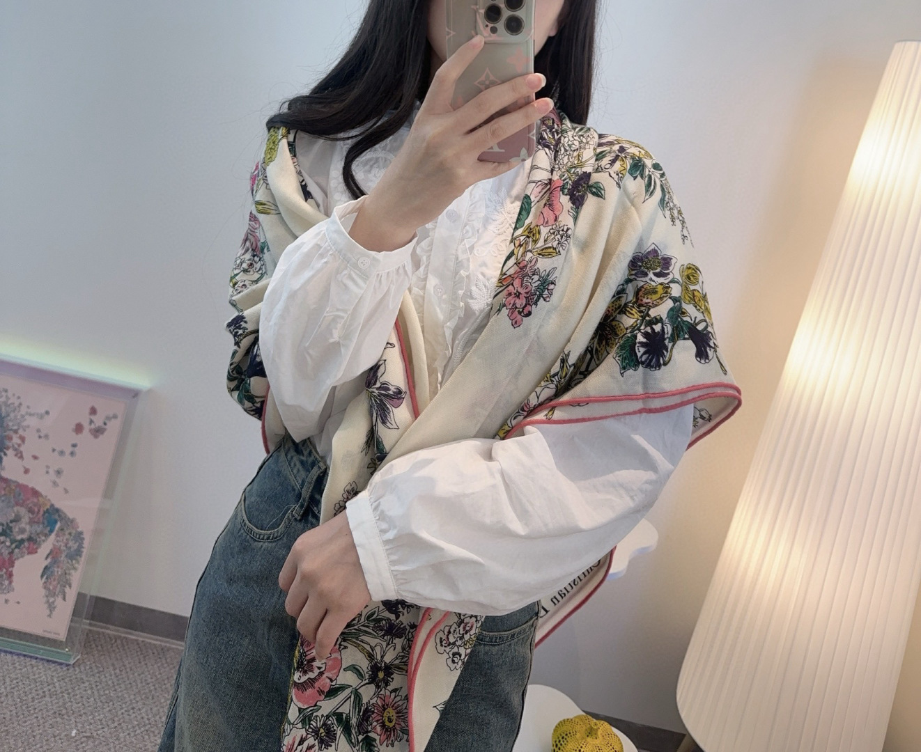 Dior scarf