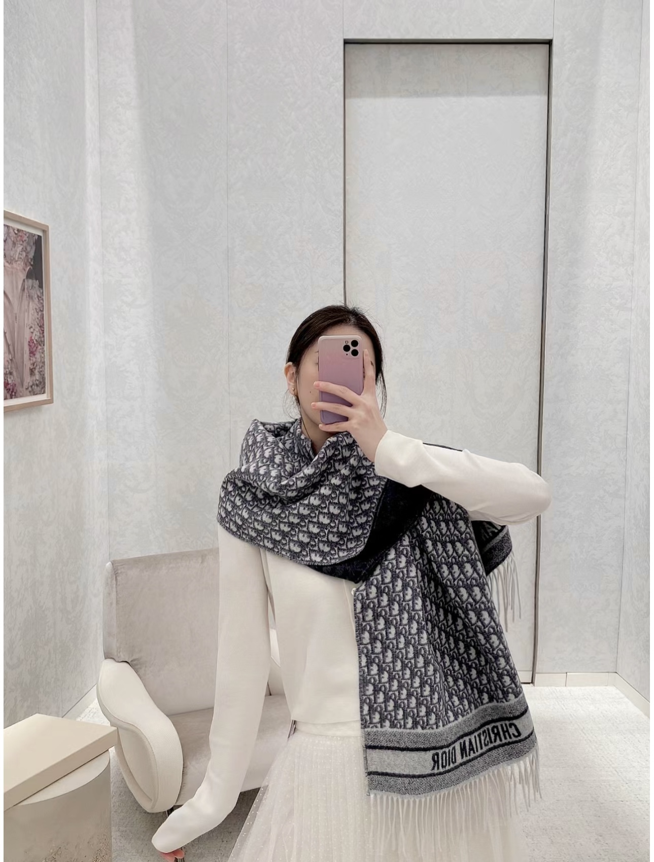 Dior scarf