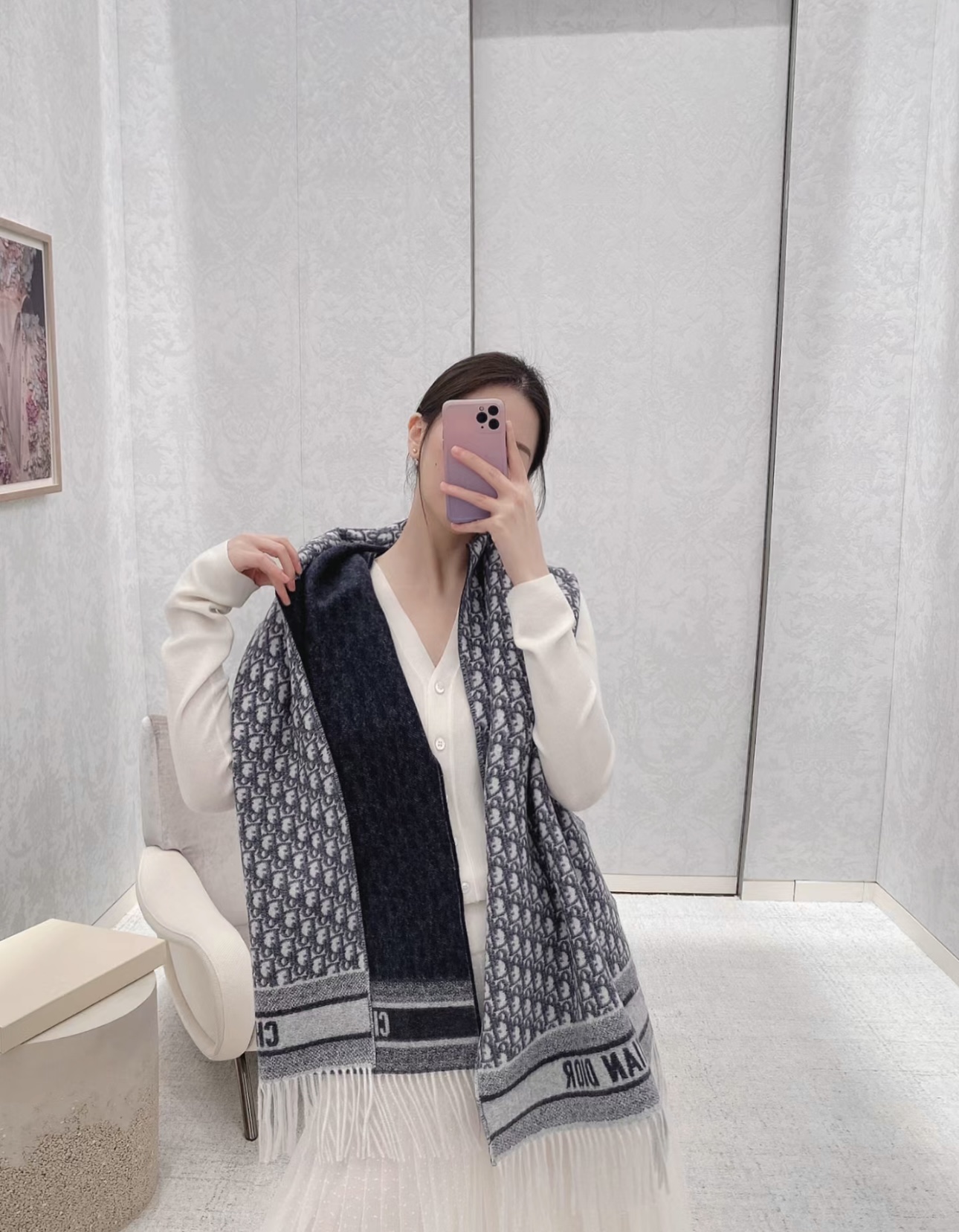 Dior scarf