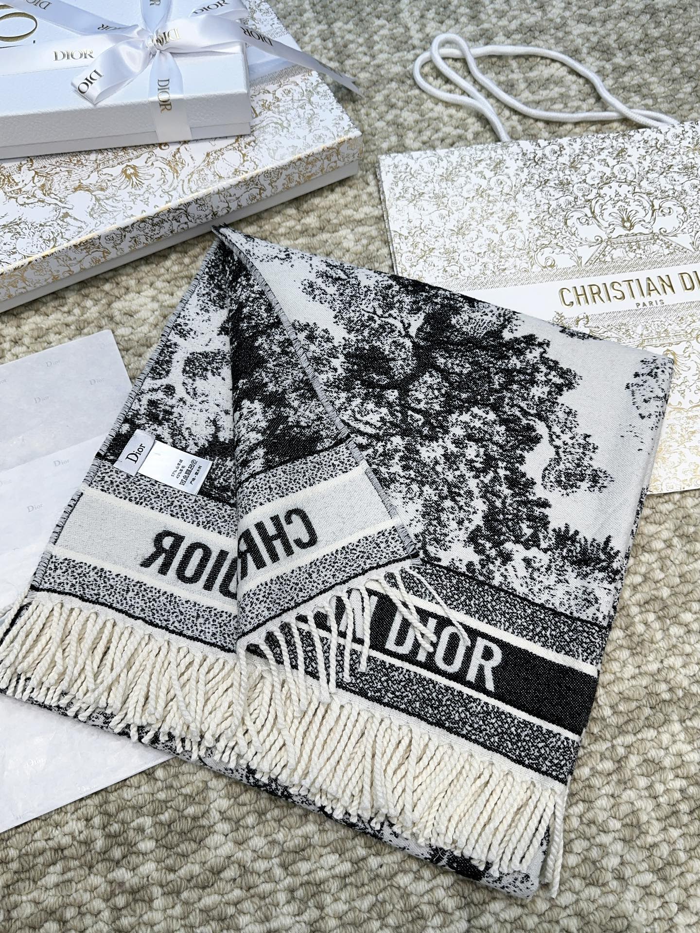 Dior scarf