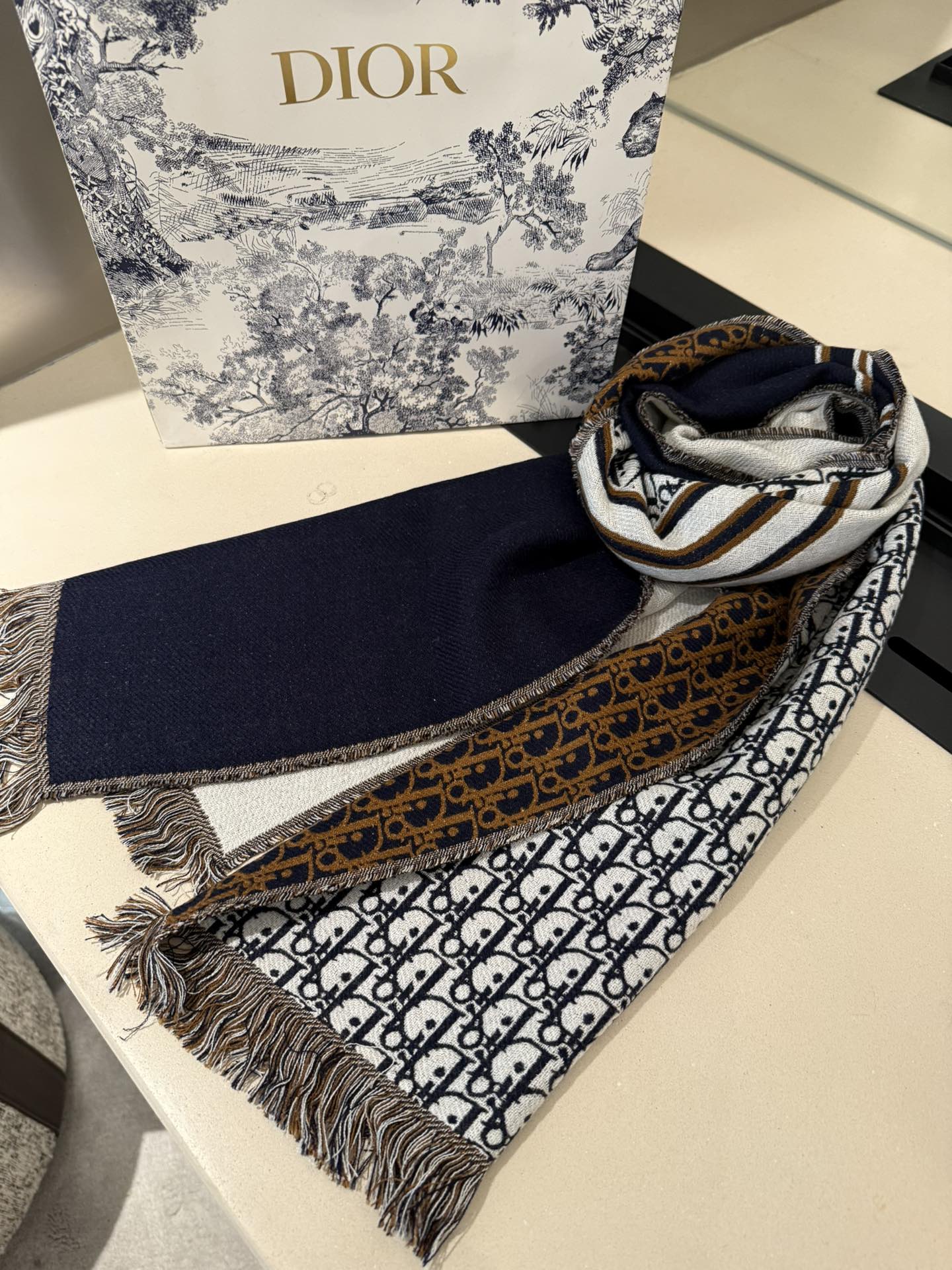 Dior scarf