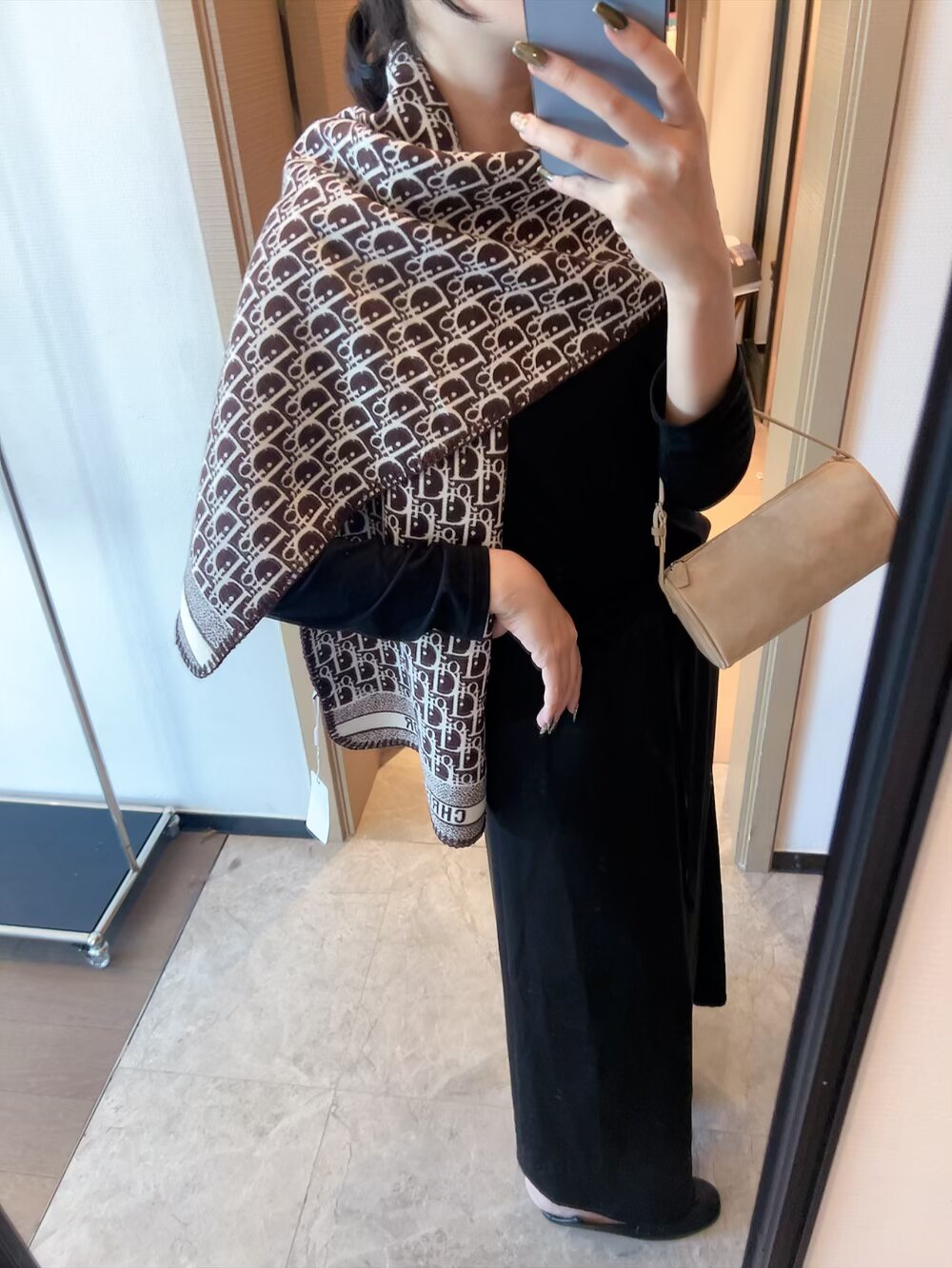 Dior scarf