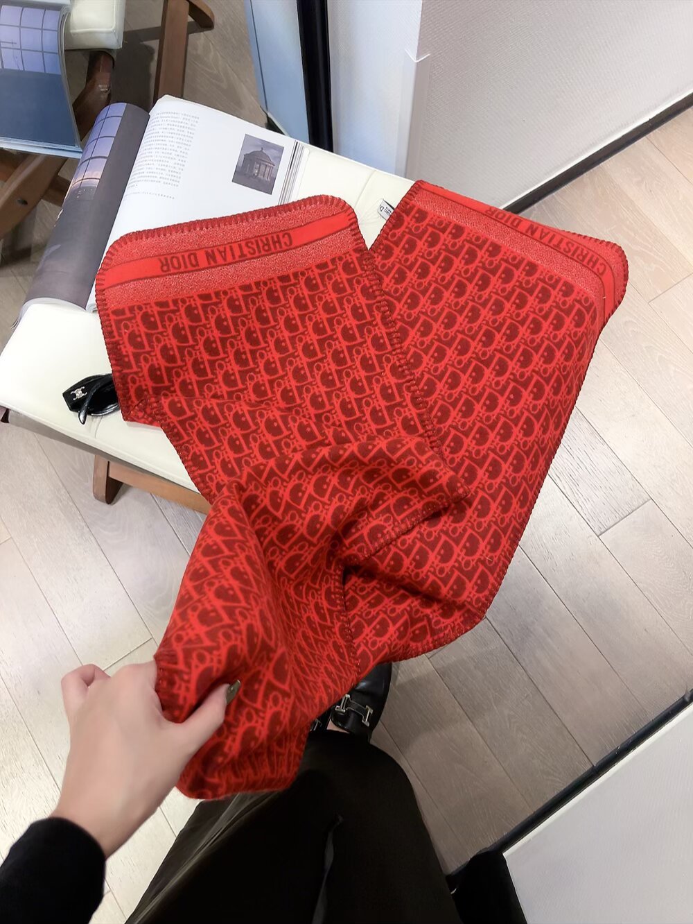 Dior scarf