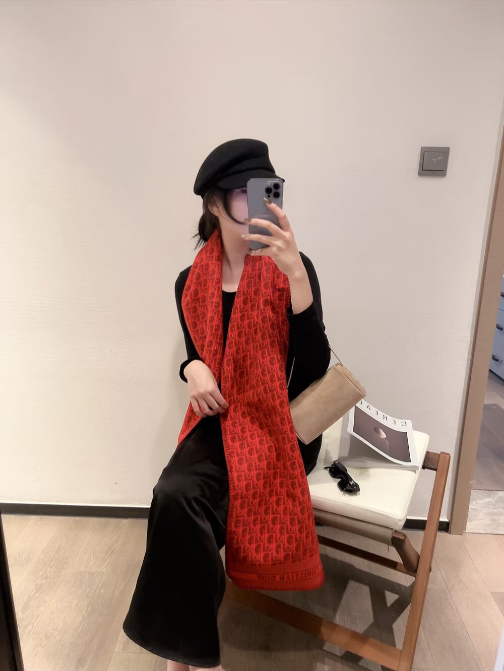 Dior scarf