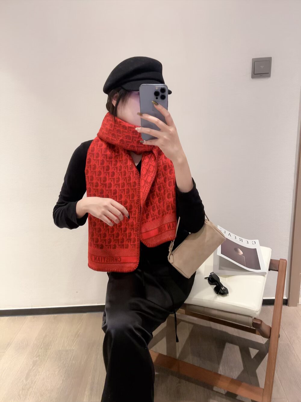 Dior scarf