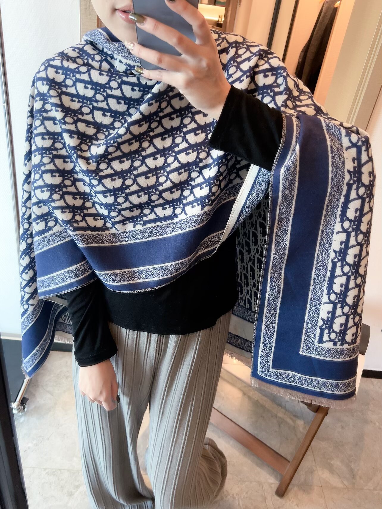 Dior scarf