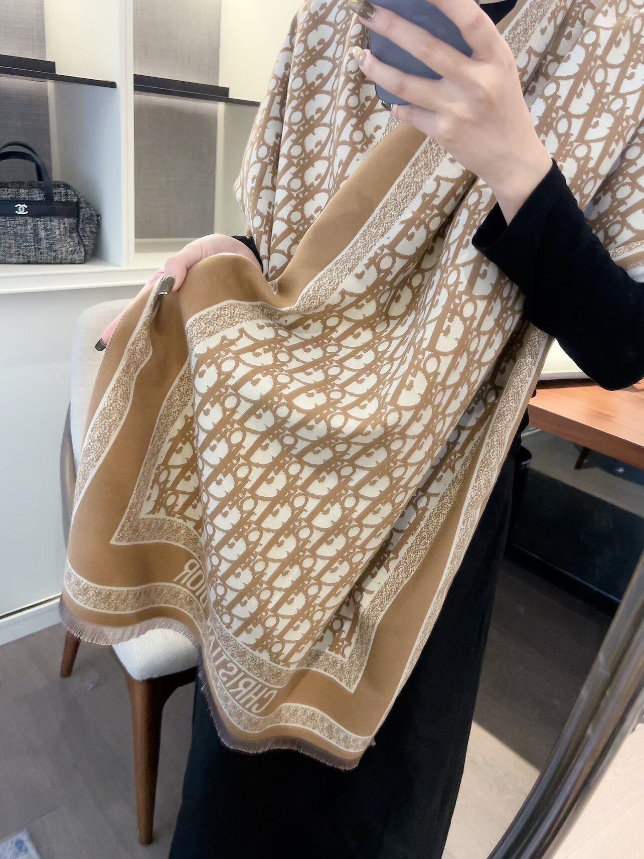 Dior scarf