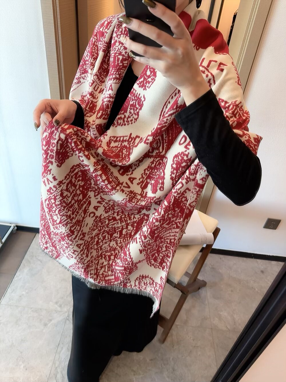 Dior scarf