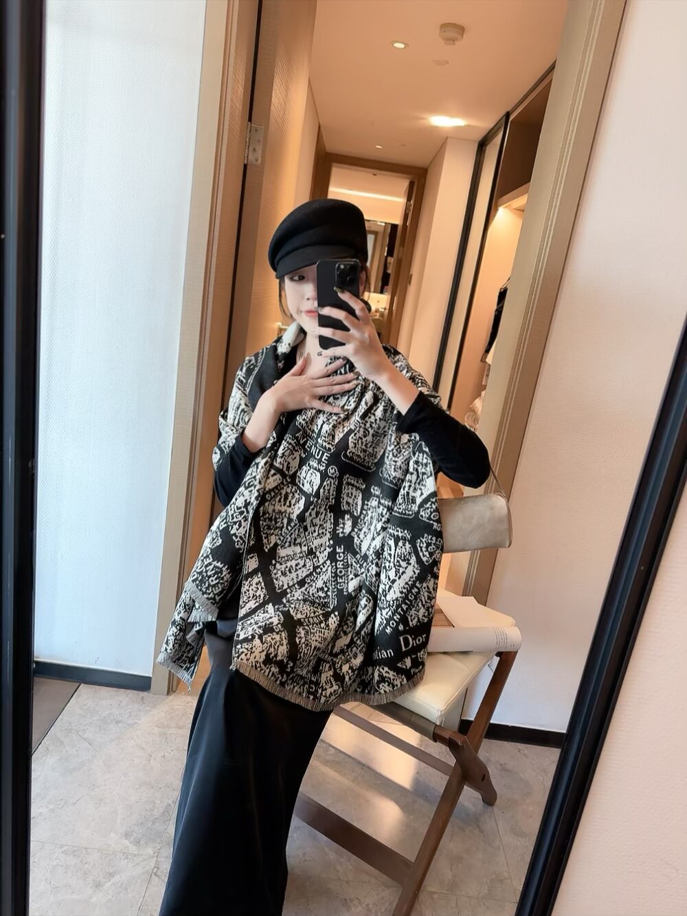 Dior scarf