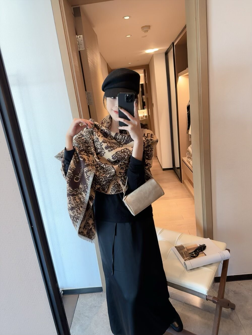 Dior scarf