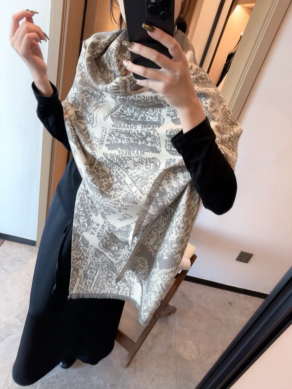 Dior scarf