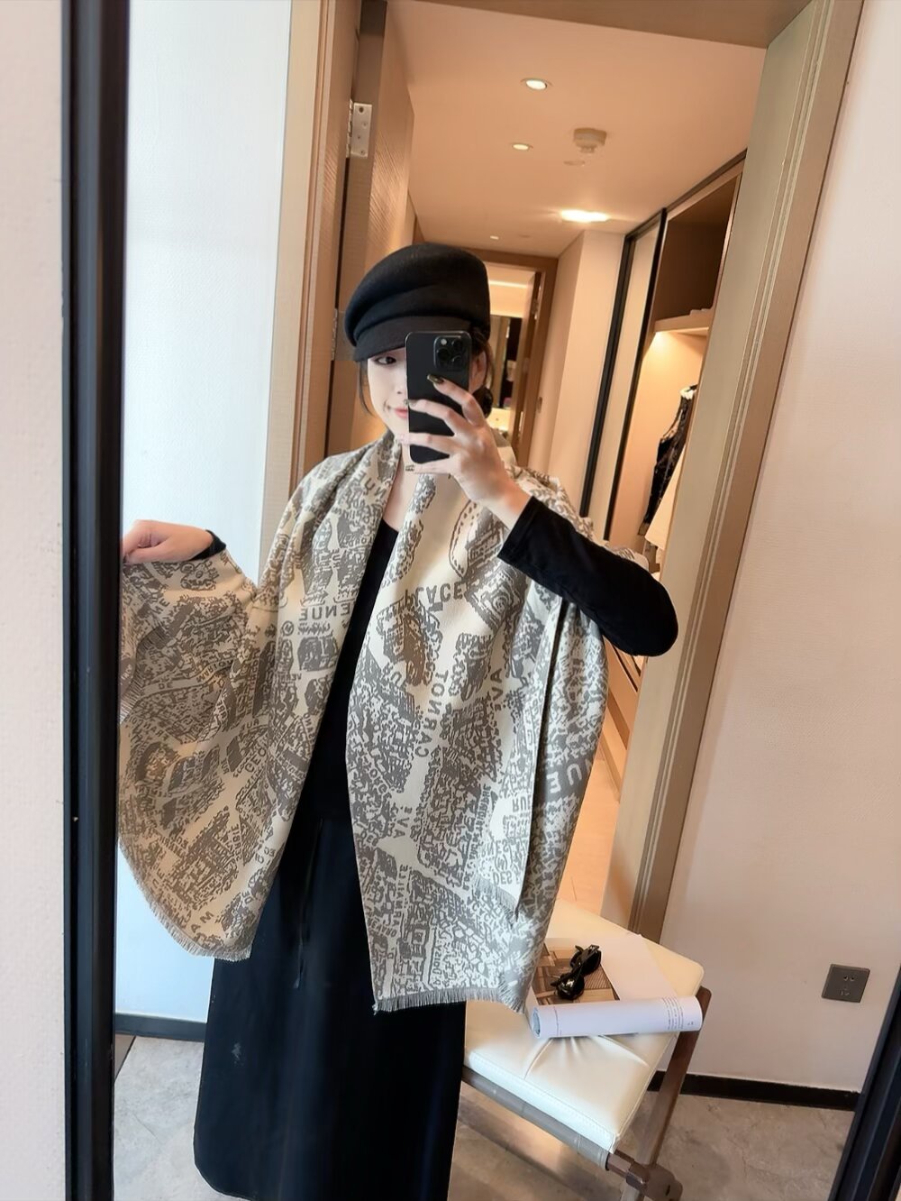 Dior scarf