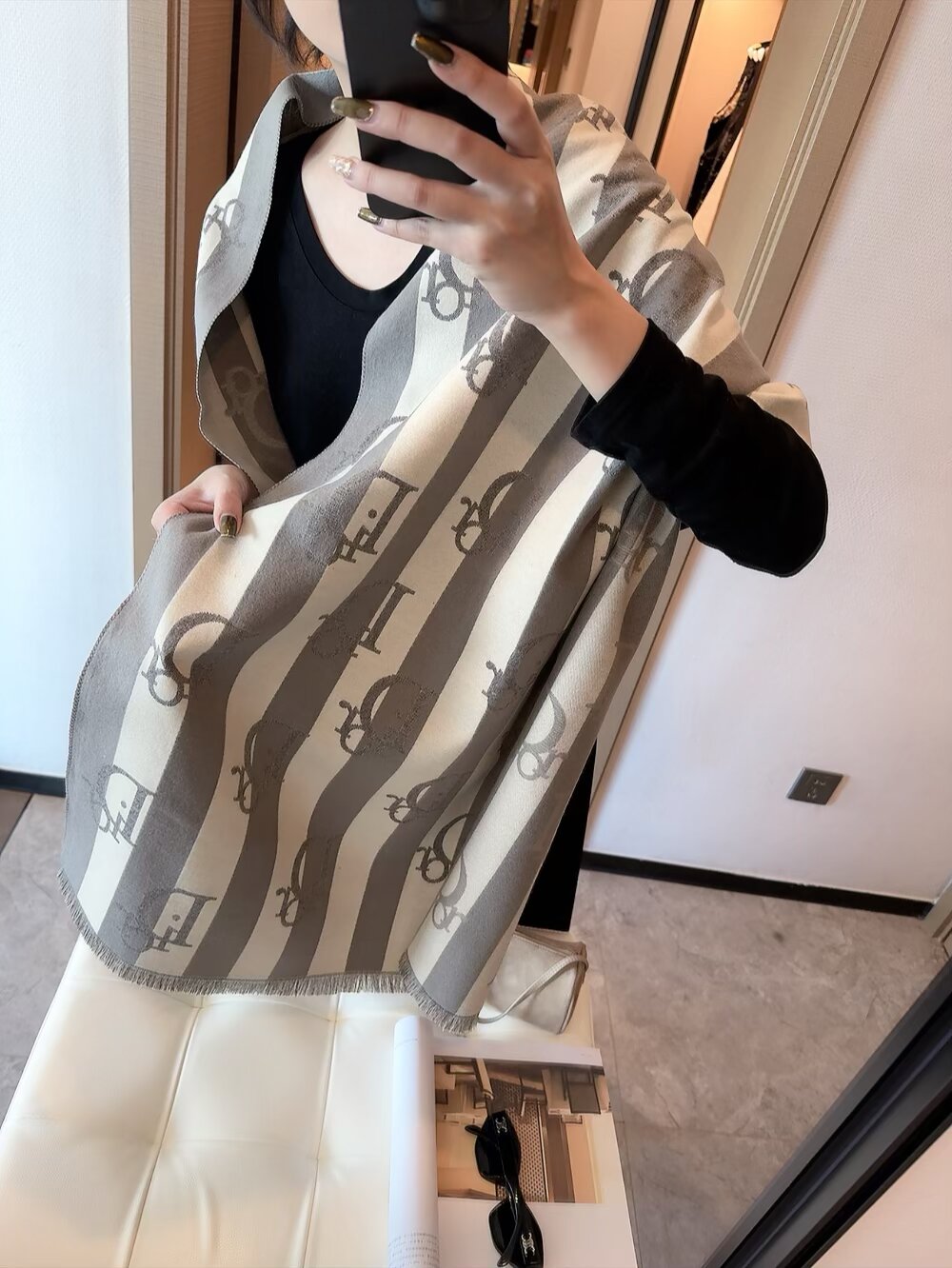 Dior scarf