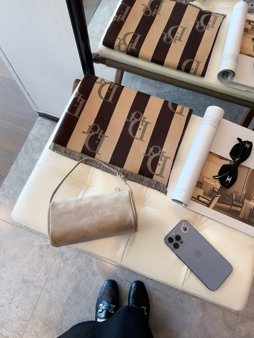 Dior scarf
