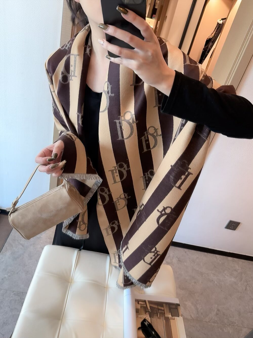 Dior scarf