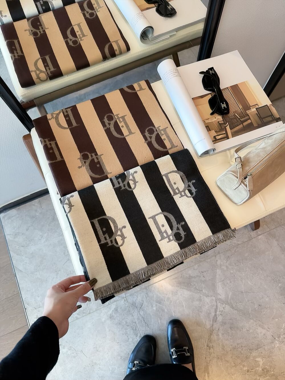 Dior scarf